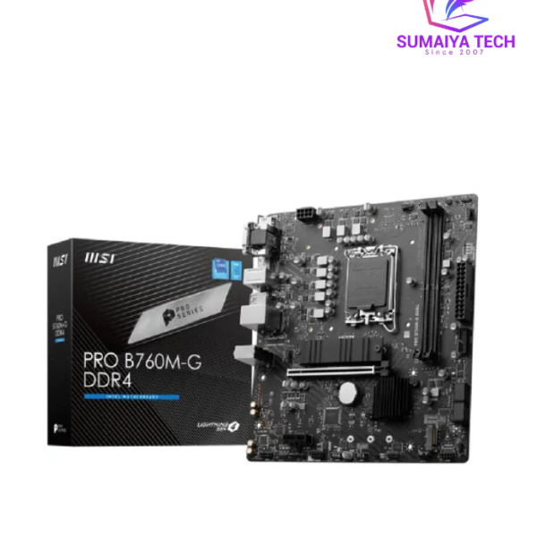 MSI PRO B760M-G DDR4 mATX Motherboard