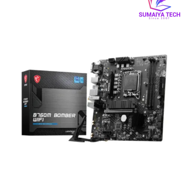 MSI B760M BOMBER WIFI mATX Motherboard