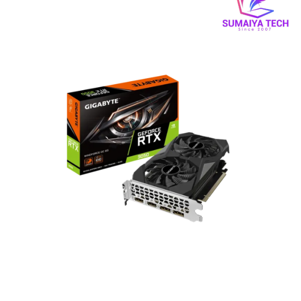 GIGABYTE GeForce RTX 3050 WINDFORCE OC 6GB GDDR6 Graphics Card