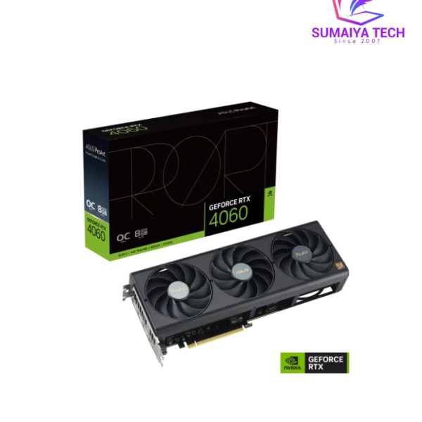 ASUS ProArt GeForce RTX 4060 OC Edition 8GB GDDR6 Graphics Card