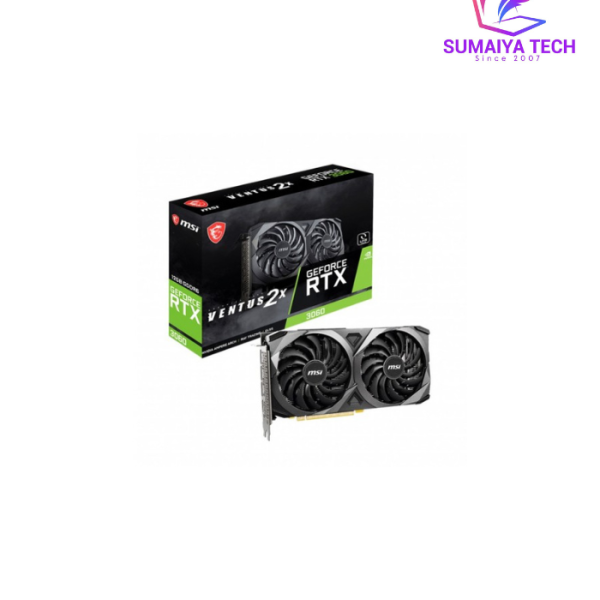 MSI GeForce RTX 3060 VENTUS 2X 12GB GDDR6 Graphics Card
