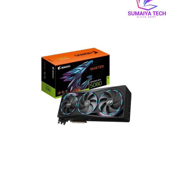 Gigabyte AORUS GeForce RTX 5080 MASTER 16GB GDDR7 Graphics Card