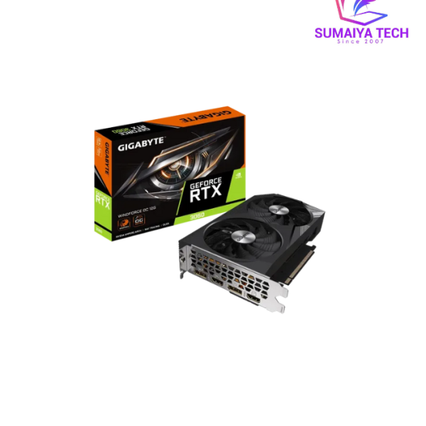 GIGABYTE GeForce RTX 3060 WINDFORCE OC 12GB GDDR6 Graphics Card