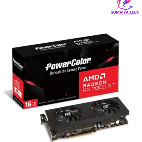 PowerColor AMD Radeon RX 7800 XT 16GB GDDR6 Graphics Card