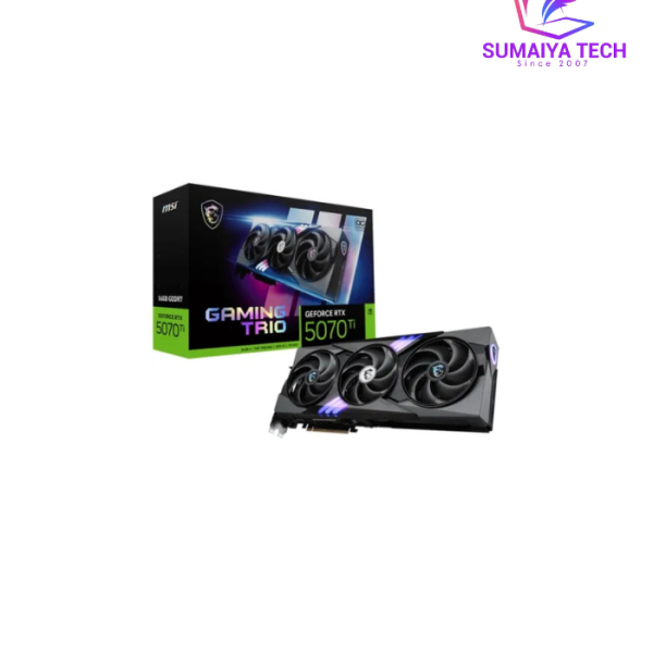 MSI GeForce RTX 5070 Ti 16G GAMING TRIO OC PLUS 16GB GDDR7 Graphics Card