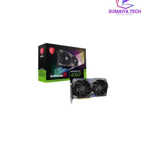 MSI GeForce RTX 4060 Ti GAMING X 8GB GDDR6 Graphics Card