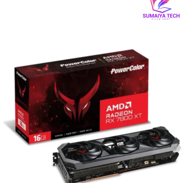 PowerColor Red Devil AMD Radeon RX 7800 XT 16GB GDDR6 Graphics Card